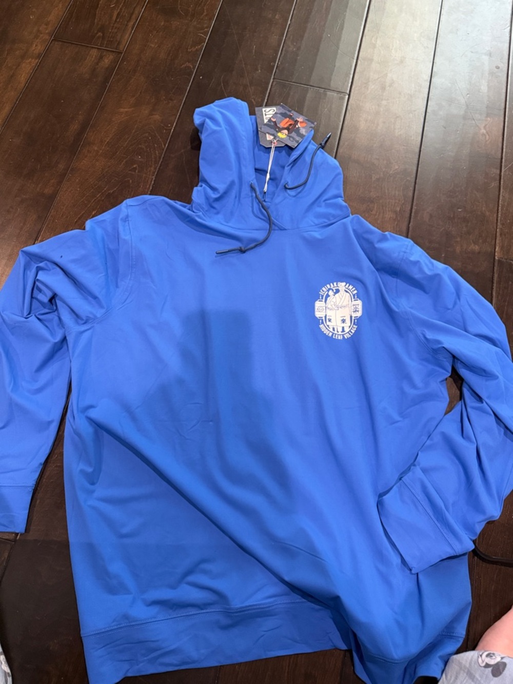 NWT RSVLTS Naruto Hidden Leaf Village Graphic Hoodie